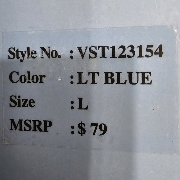 VSTR Toucan Play At That Game Tropical Floral Stripe Print Button Down Size L - Picture 12 of 16